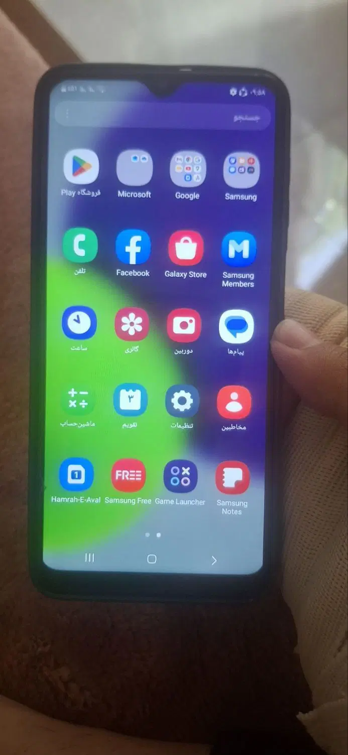 گوشی a22|موبایل|صحنه, |دیوار