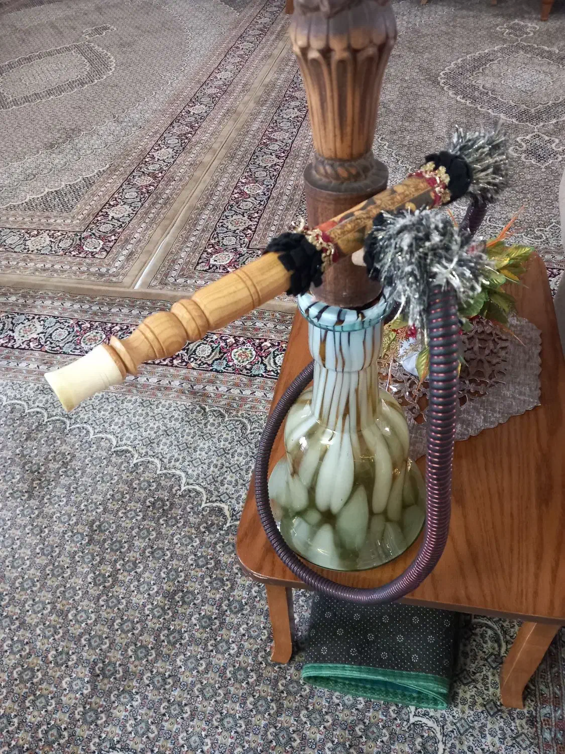 قلیان|صنایع دستی و سایر لوازم تزئینی|مشهد, میان ولایت|دیوار