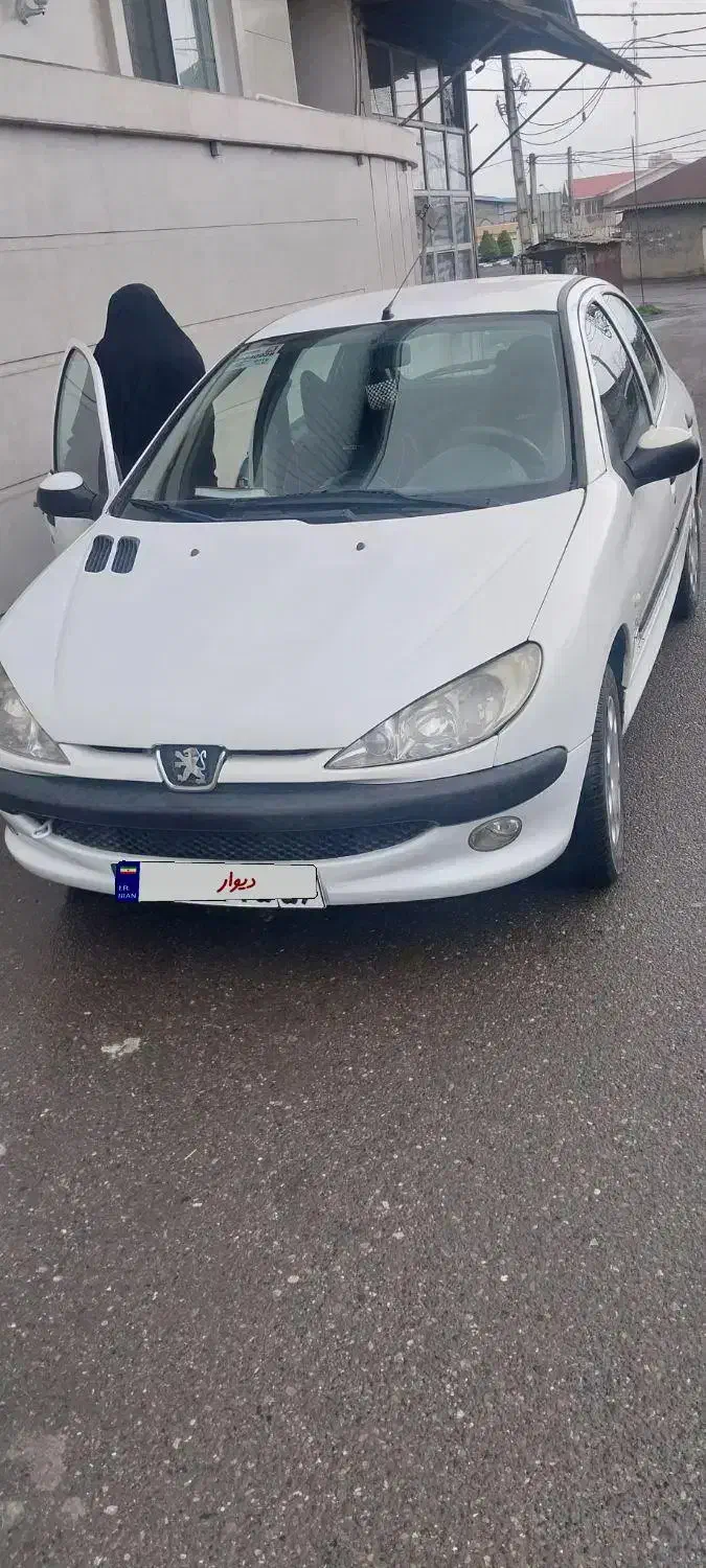 ۲۰۶ مدل ۹۰|خودرو سواری و وانت|رشت, منظریه|دیوار