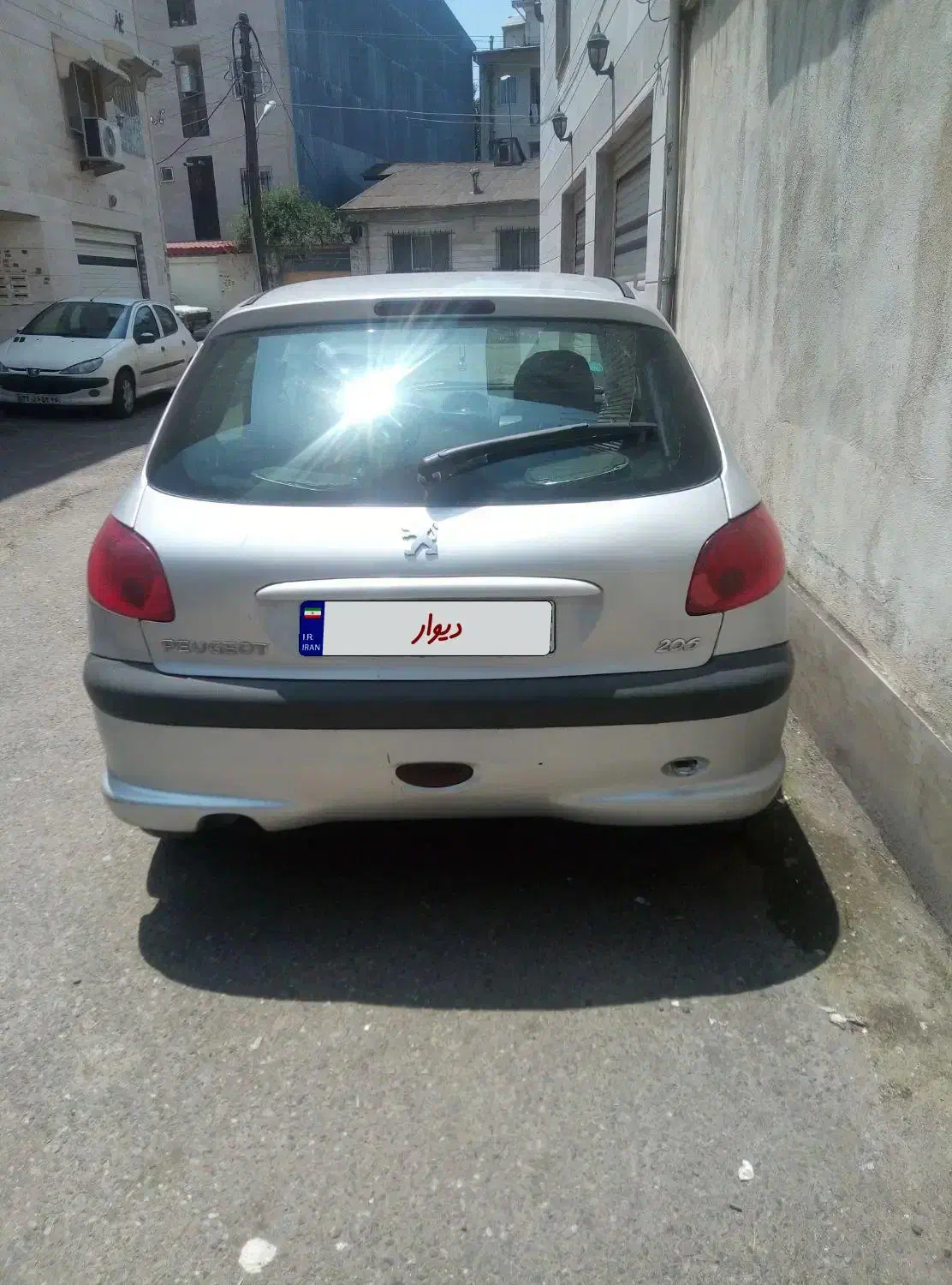 206 مدل 83|خودرو سواری و وانت|رشت, کوی جام جم|دیوار
