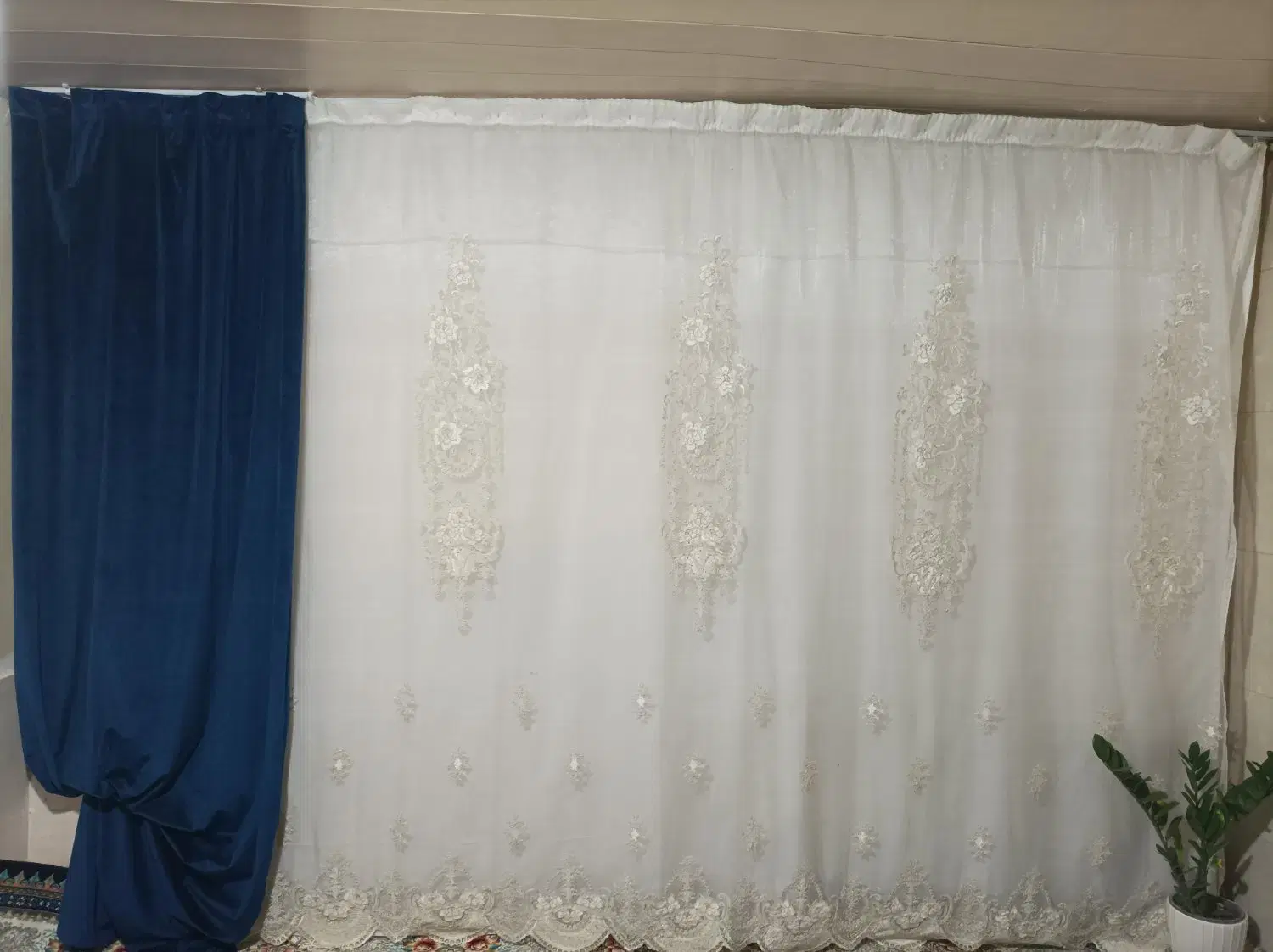 پرده|پرده، رانر، رومیزی|کرج, اسلامآباد|دیوار