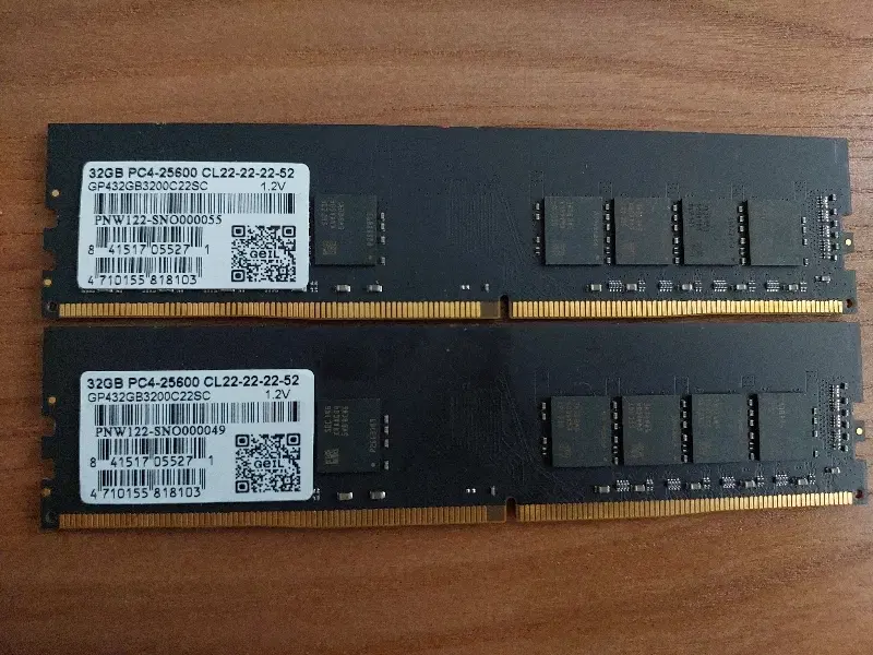 RAM GEIL 32GB 3200 pristine|قطعات و لوازم جانبی رایانه|اصفهان, عقیق|دیوار