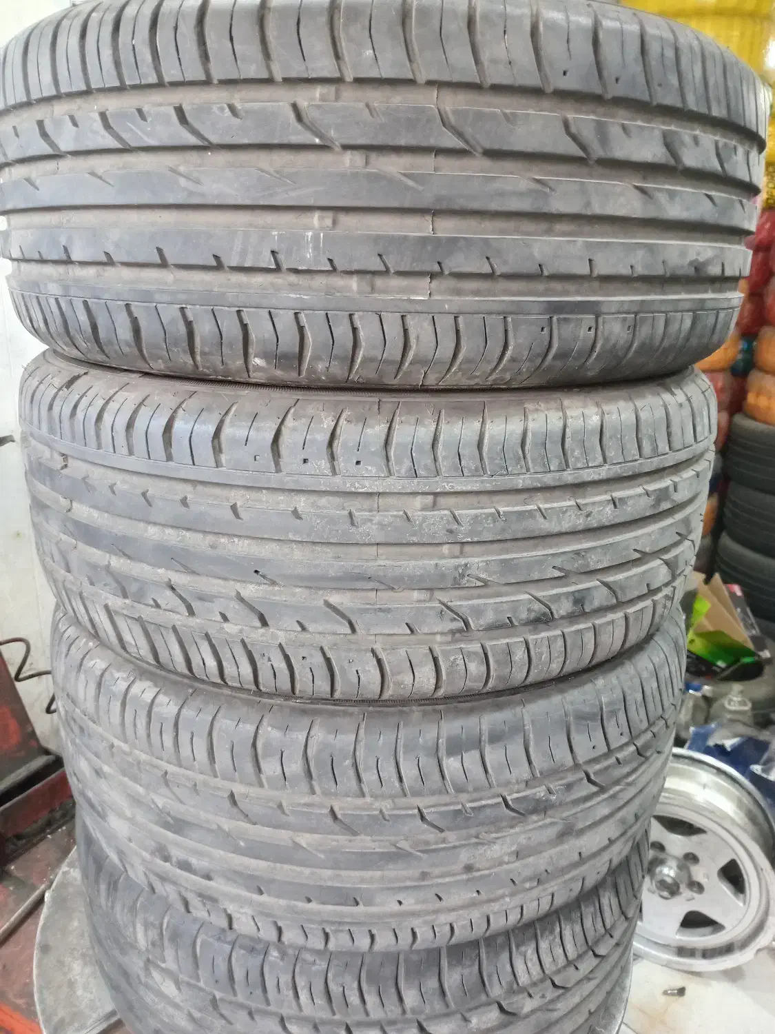 لاستیک ۱۶ ۵۰ ۲۰۵|قطعات یدکی و لوازم جانبی|کرج, ساسانی (قلمستان)|دیوار