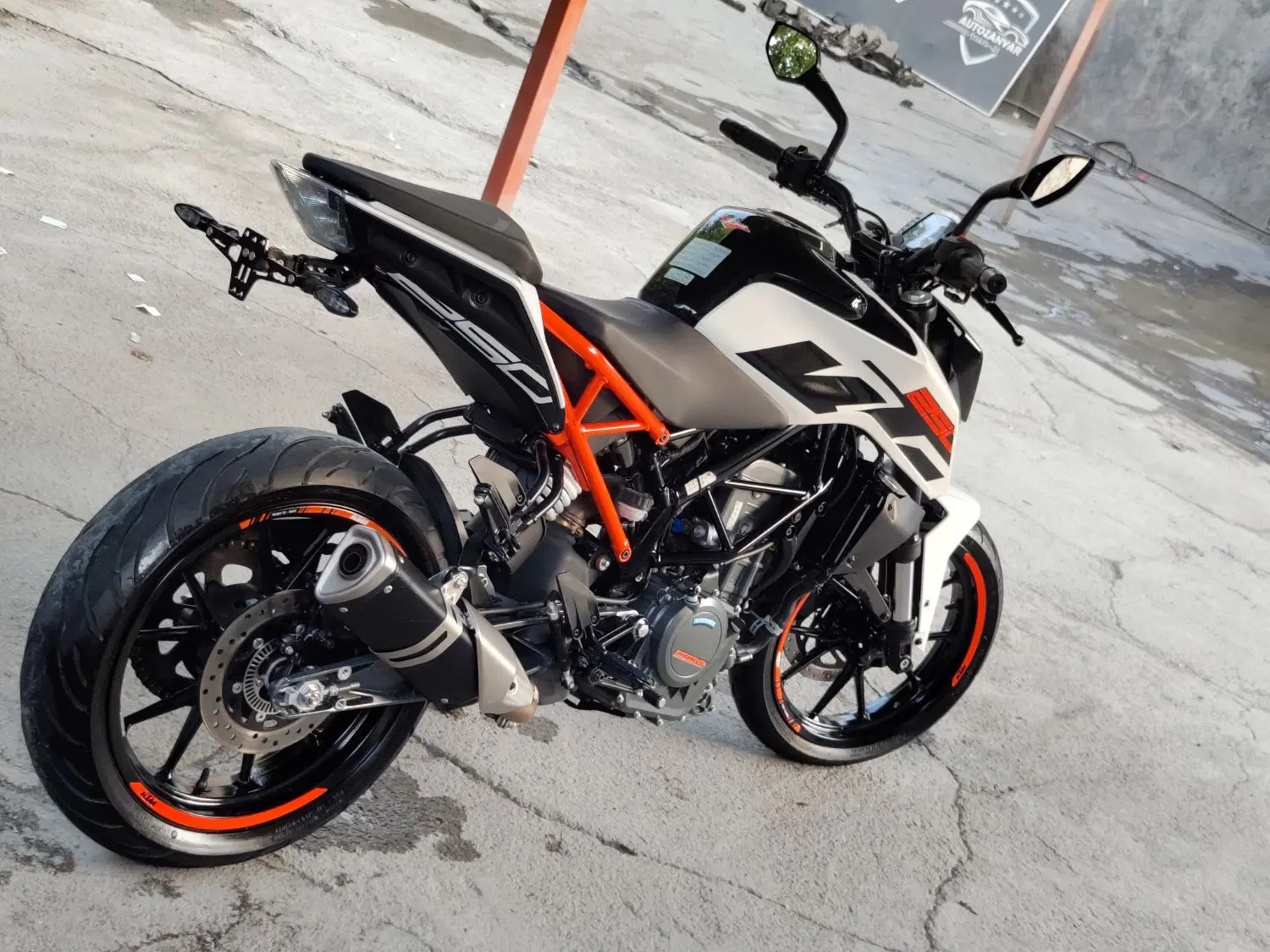 KTM duke 250 ABS|موتورسیکلت|تهران, جنت‌آباد مرکزی|دیوار
