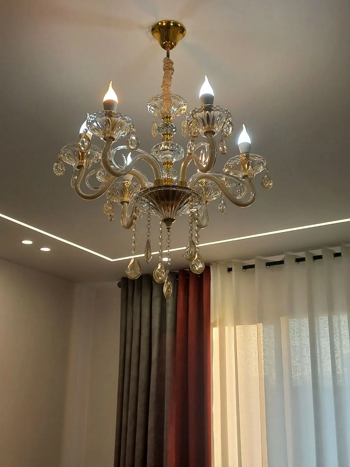 لوستر|لوستر و چراغ آویز|رشت, گلسار|دیوار