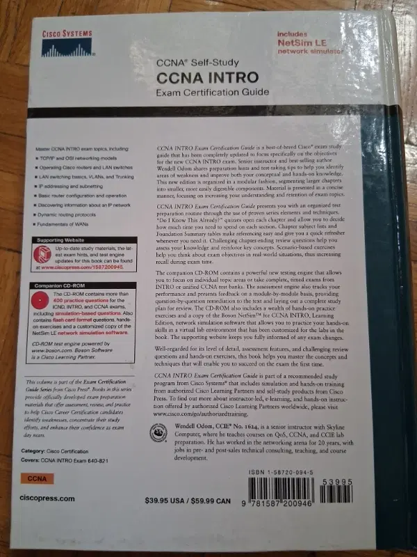 CCNA self-study guide|کتاب و مجله آموزشی|تهران, ولنجک|دیوار