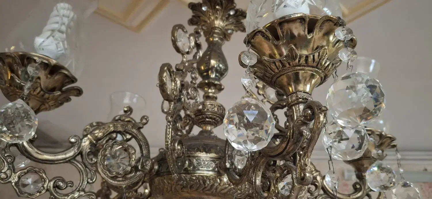 لوستر|لوستر و چراغ آویز|نیشابور, بنیاد شهید|دیوار