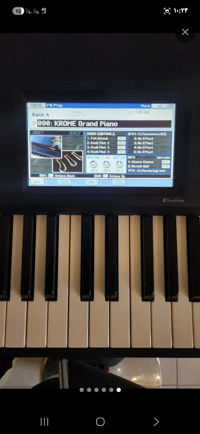korg krome 88|پیانو، کیبورد، آکاردئون|یزد, |دیوار