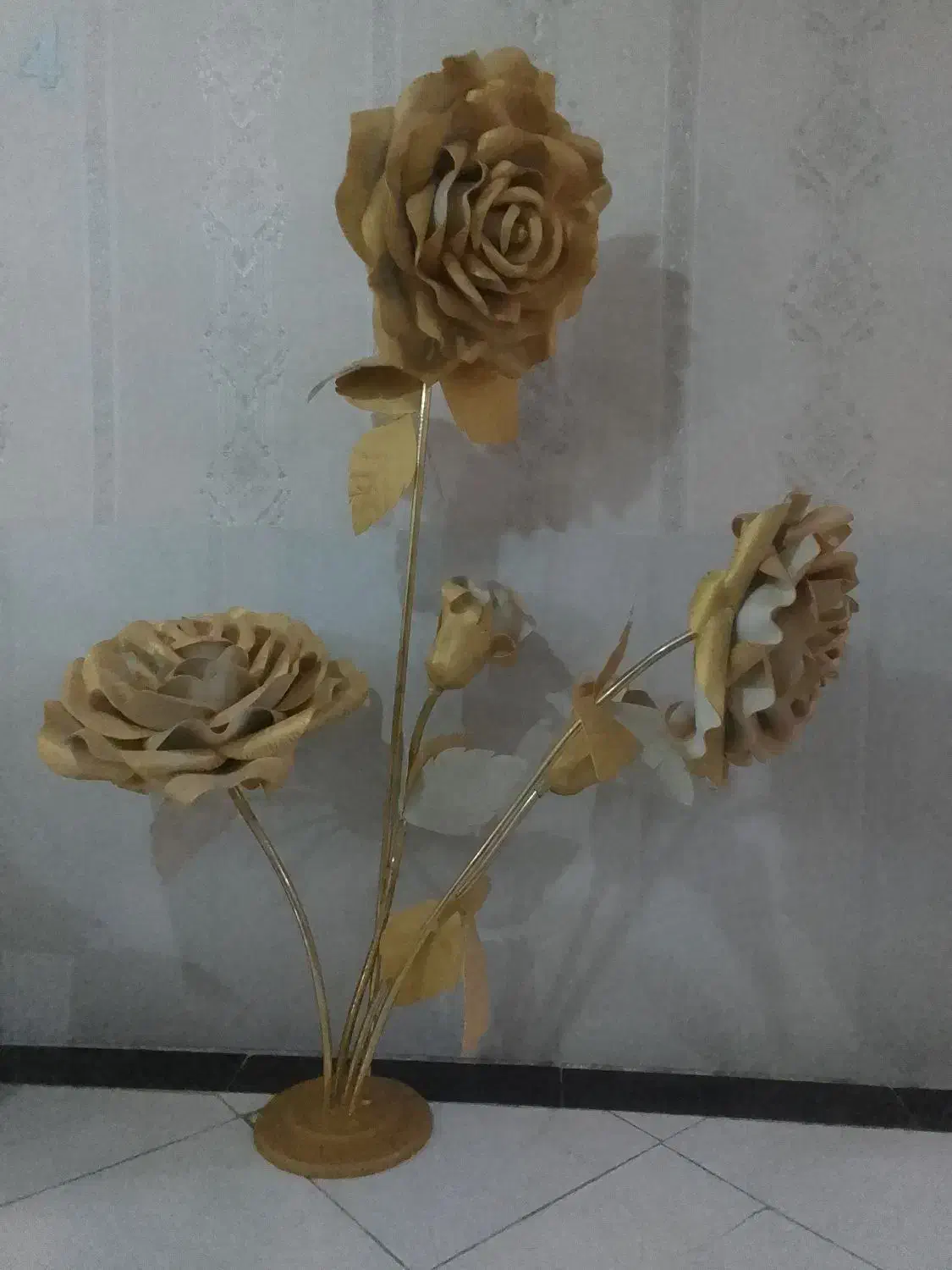 گل فومی بزرگ|گل مصنوعی|سیدآباد, |دیوار