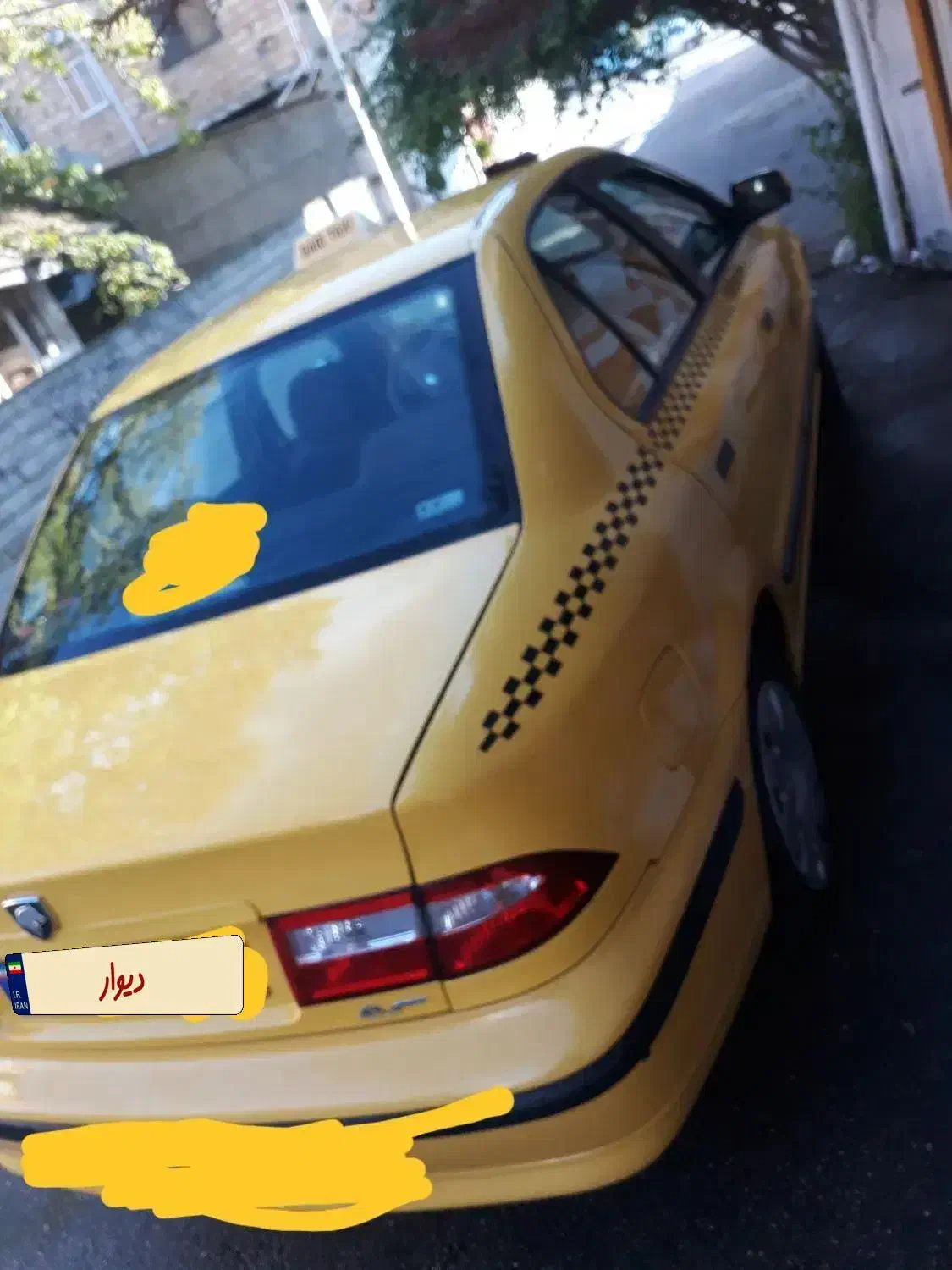 تاکسی گردشی سمند مدل ۱۴۰۱|خودرو سواری و وانت|ساری, |دیوار