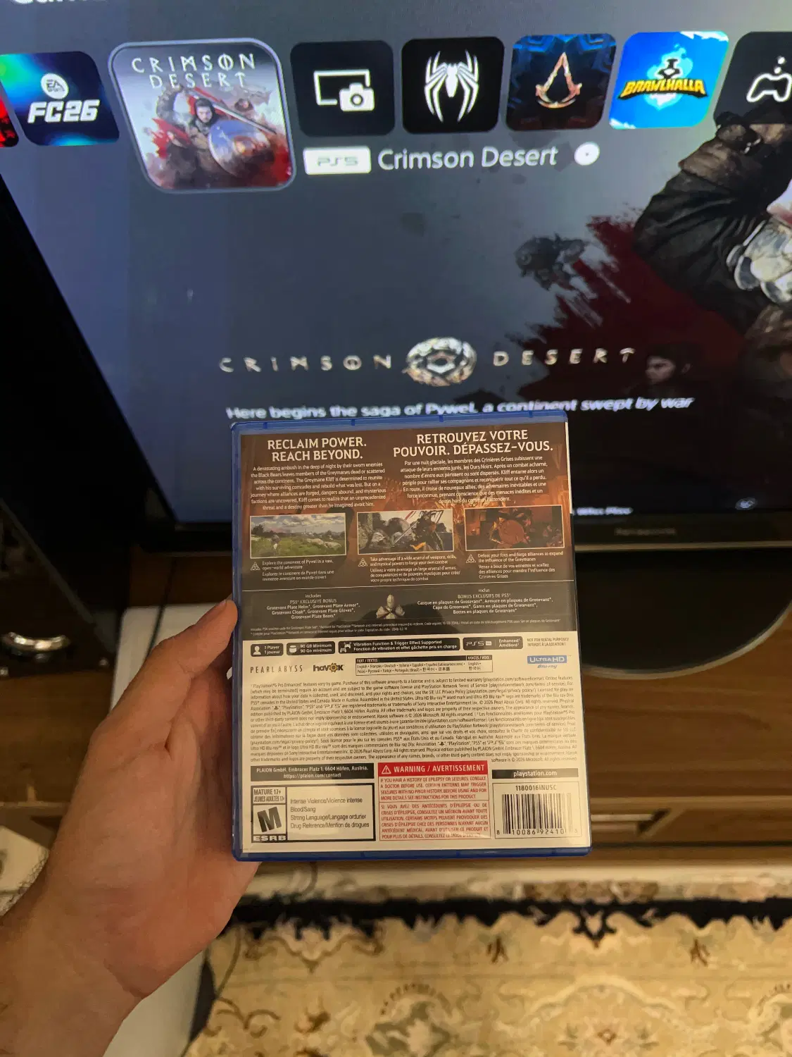 Crimson desert ps5|کنسول، بازی ویدئویی و آنلاین|تهران, مهران|دیوار
