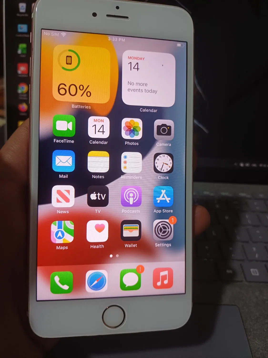 6s plus 128|موبایل|ساری, |دیوار