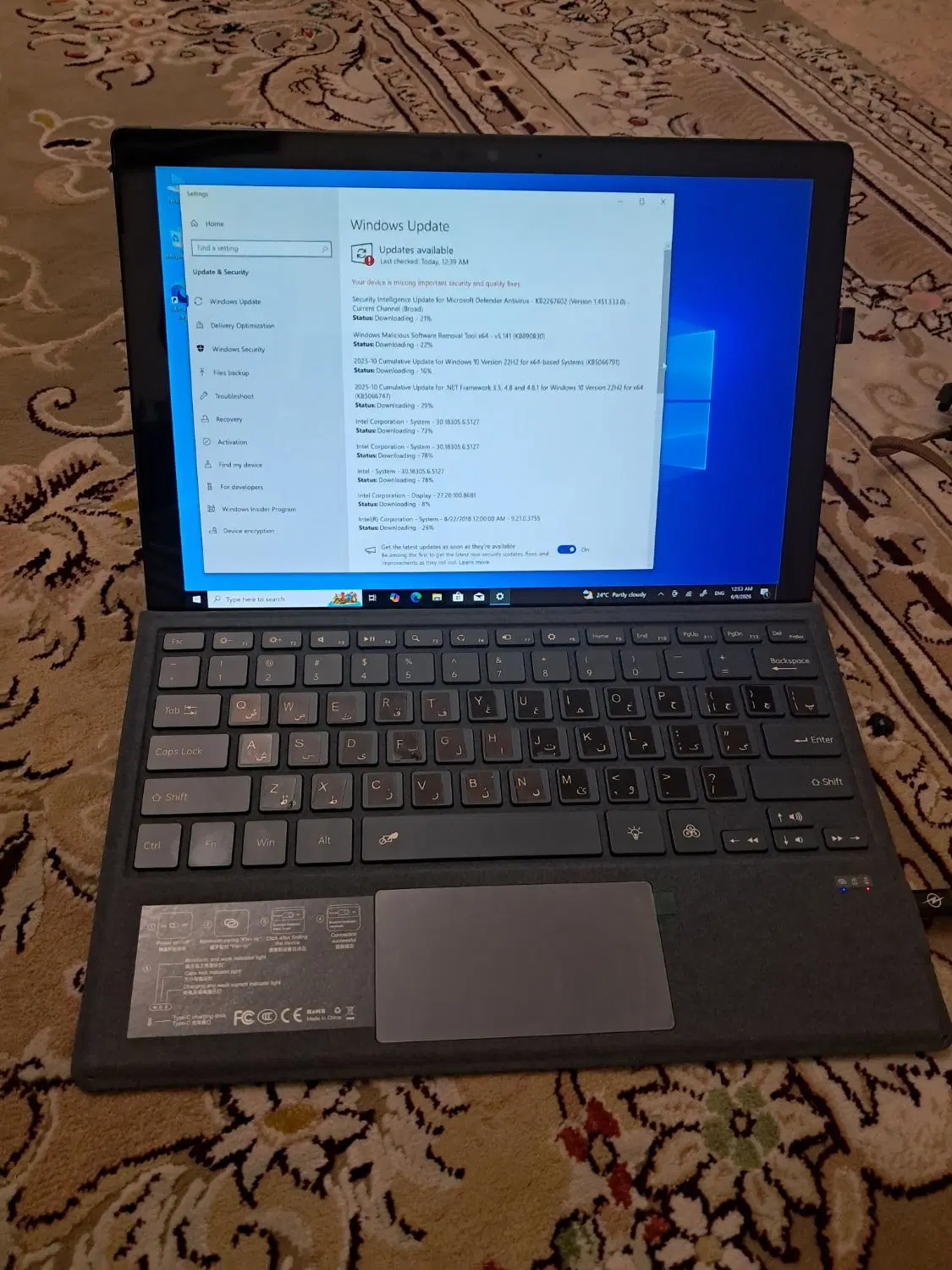 surface pro 6|رایانه همراه|تهران, شهید اسدی|دیوار