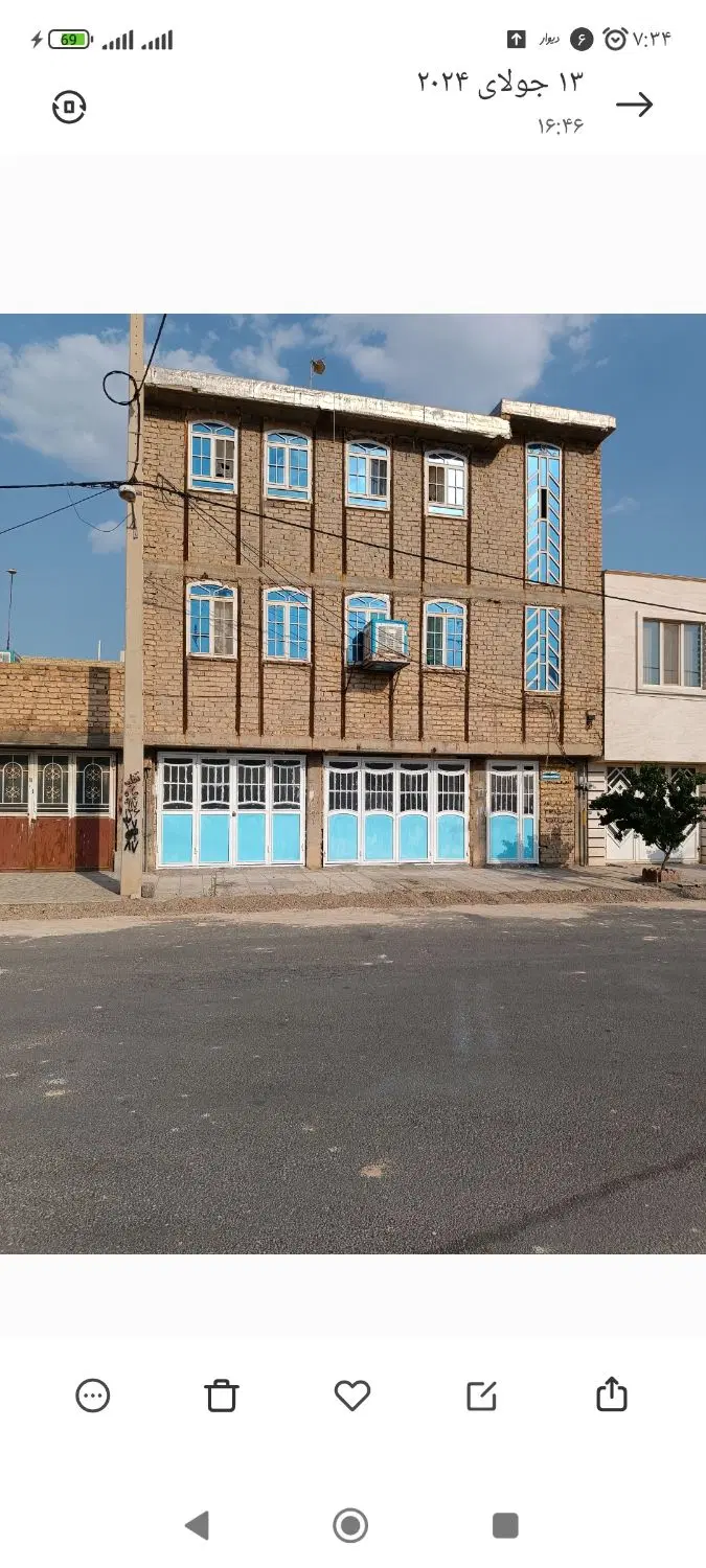 رهن و اجاره و احد یک خوابه/ قابل تبدیل|اجارهٔ آپارتمان|مرودشت, فاز دوم شهرک فرهنگیان|دیوار