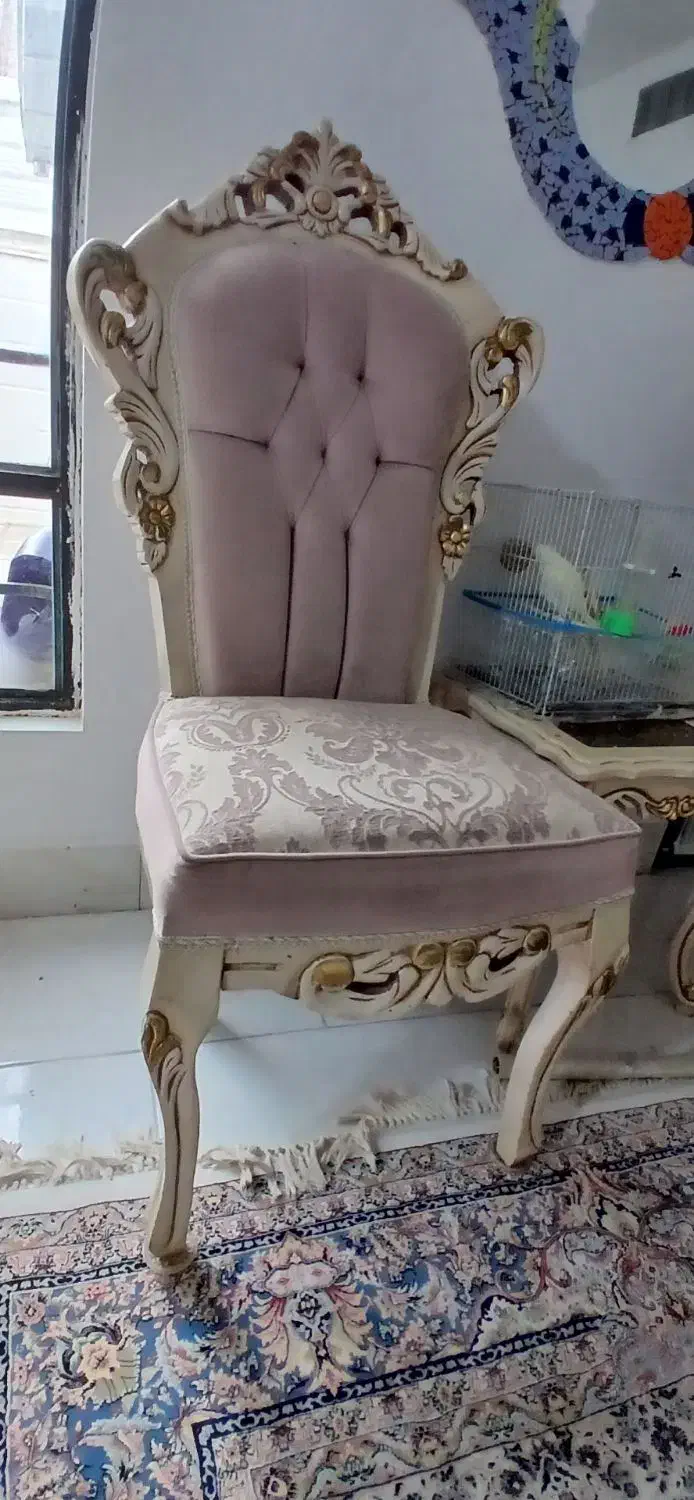 مبل سلطنتی ۹نفره|مبلمان خانگی و میز عسلی|قائن, |دیوار