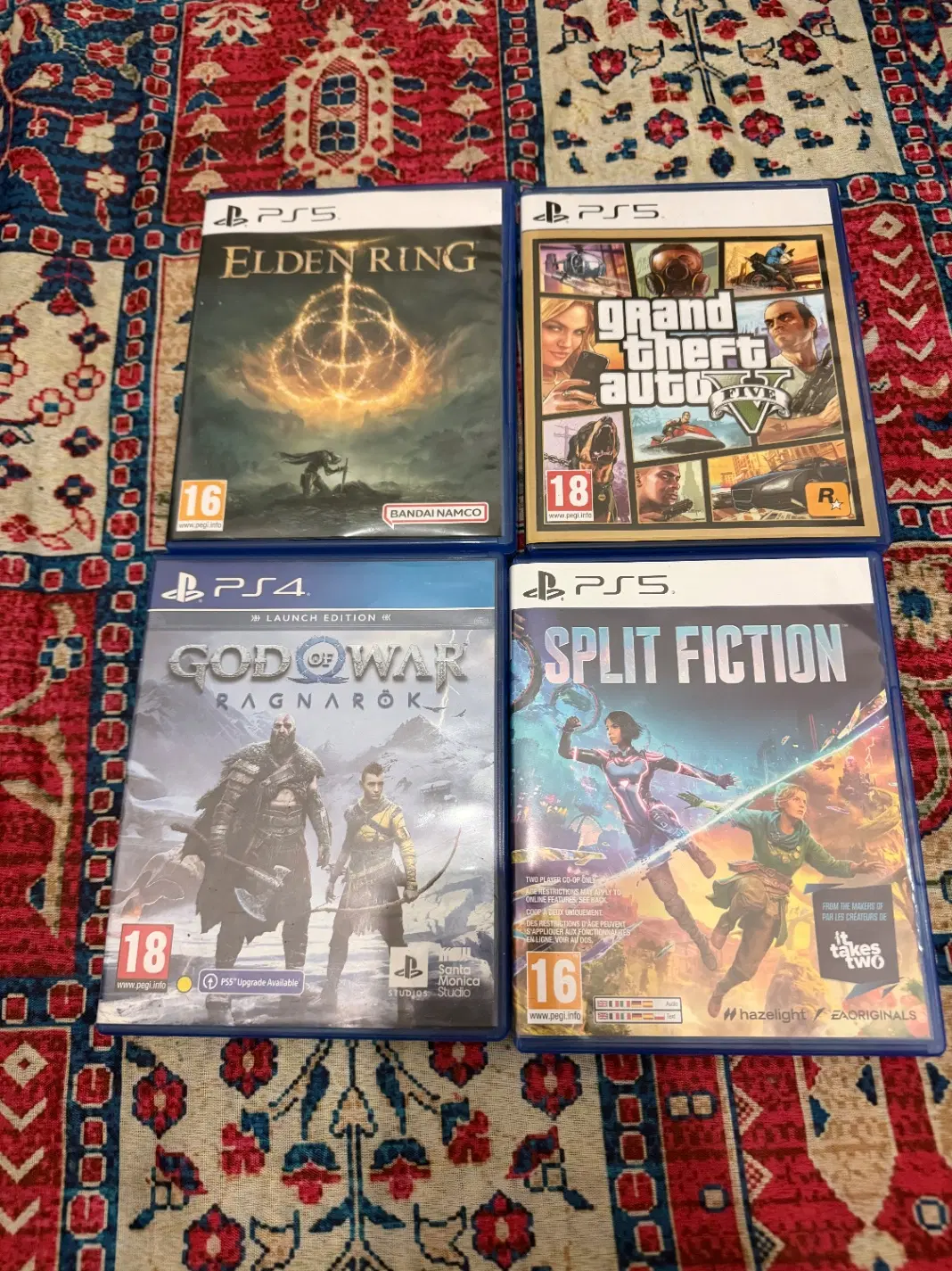 دیسک ps5/ps4|کنسول، بازی ویدئویی و آنلاین|لاهیجان, شیشه گران|دیوار