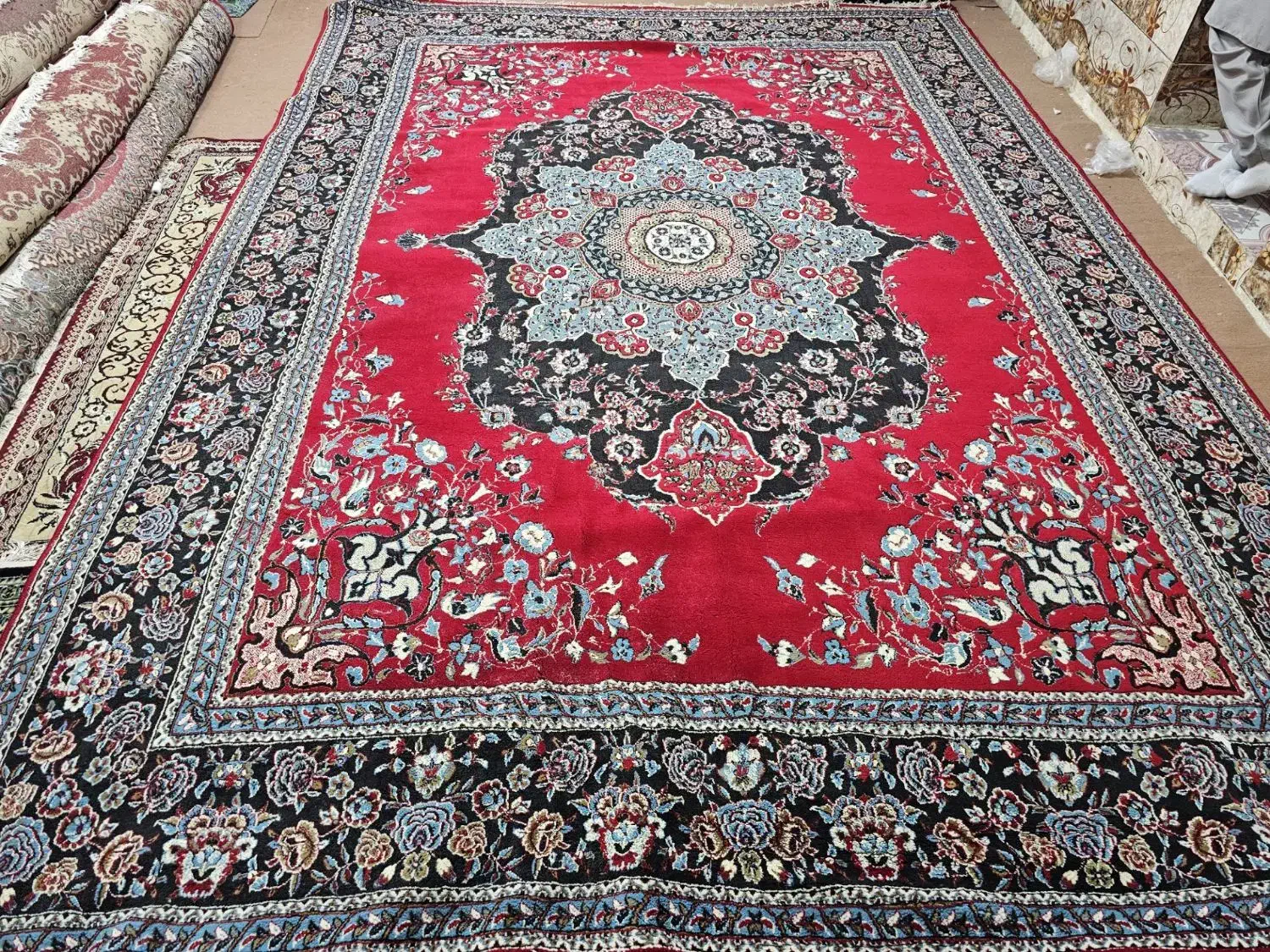 فرش ۱۲ متری|فرش|نیمروز, |دیوار