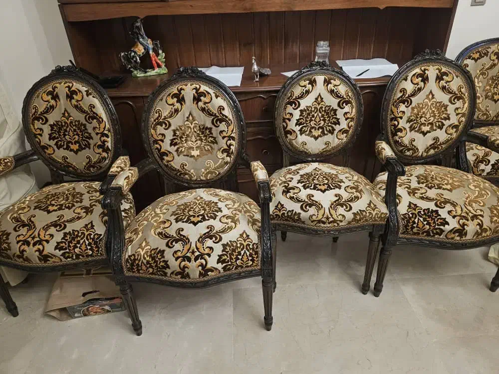 سرویس مبل و میز ناهار خوری استیل|مبلمان خانگی و میز عسلی|تهران, ونک|دیوار