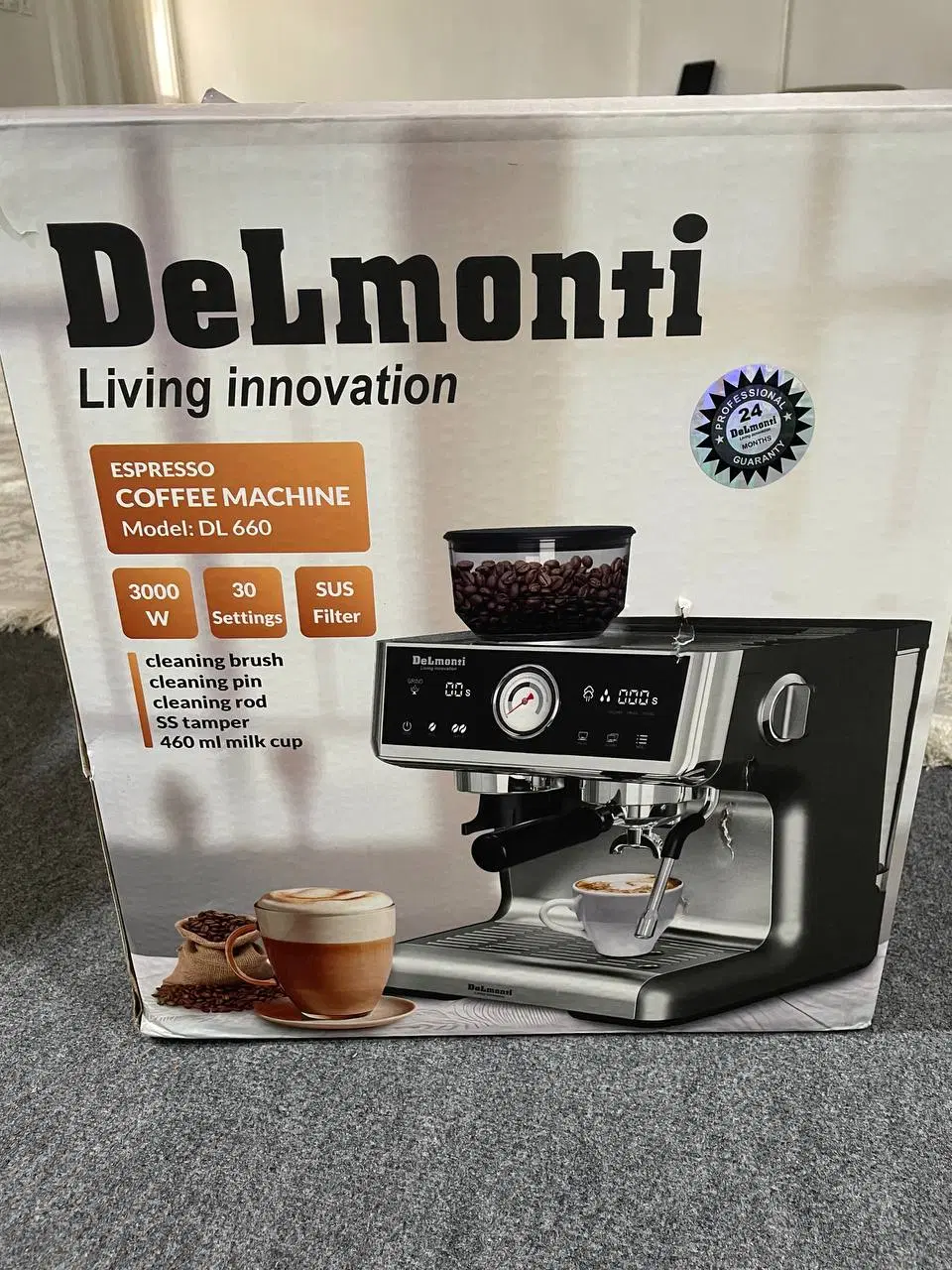 ESPRESSO DELMONTI|سماور، چای‌ساز، قهوه‌ساز|گرگان, |دیوار
