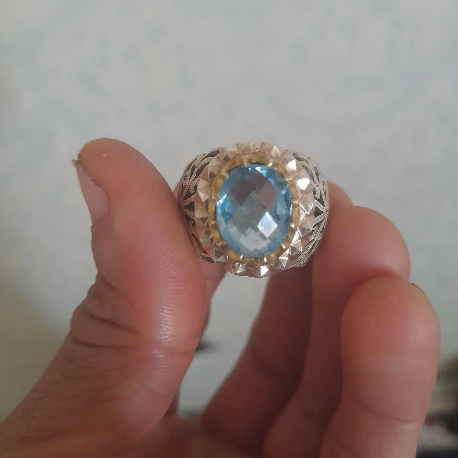 انگشتر توپاز|جواهرات|یزد, |دیوار