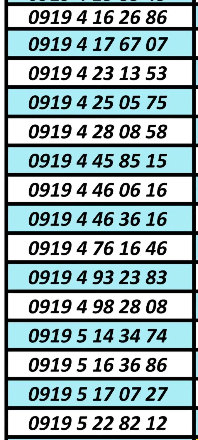 0919.207|سیم‌کارت|کرج, شاهین‌ویلا|دیوار
