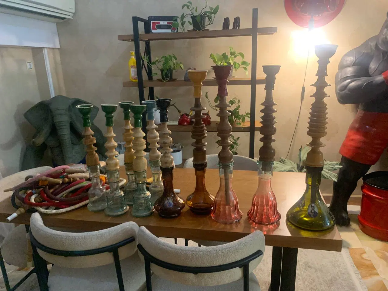 قلیون|صنایع دستی و سایر لوازم تزئینی|رشت, گلسار|دیوار