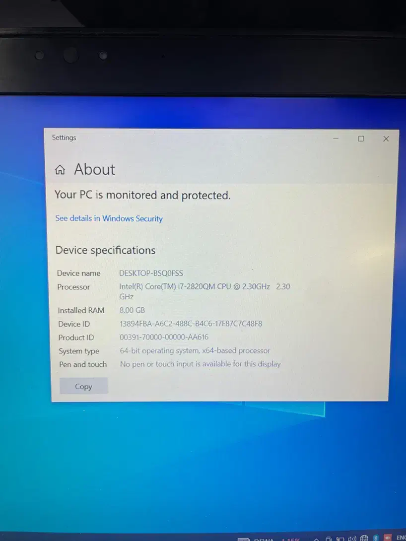 لپتاپ hp elitebook8560|رایانه همراه|تهران, باشگاه نفت|دیوار