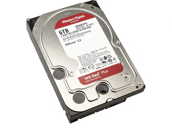 هارد WD red plus 6TB|قطعات و لوازم جانبی رایانه|تهران, شمسآباد|دیوار