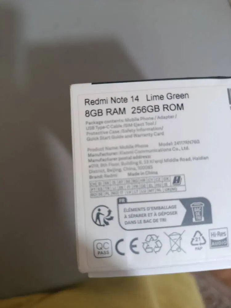 redmi14|موبایل|پرند, فاز ۵|دیوار