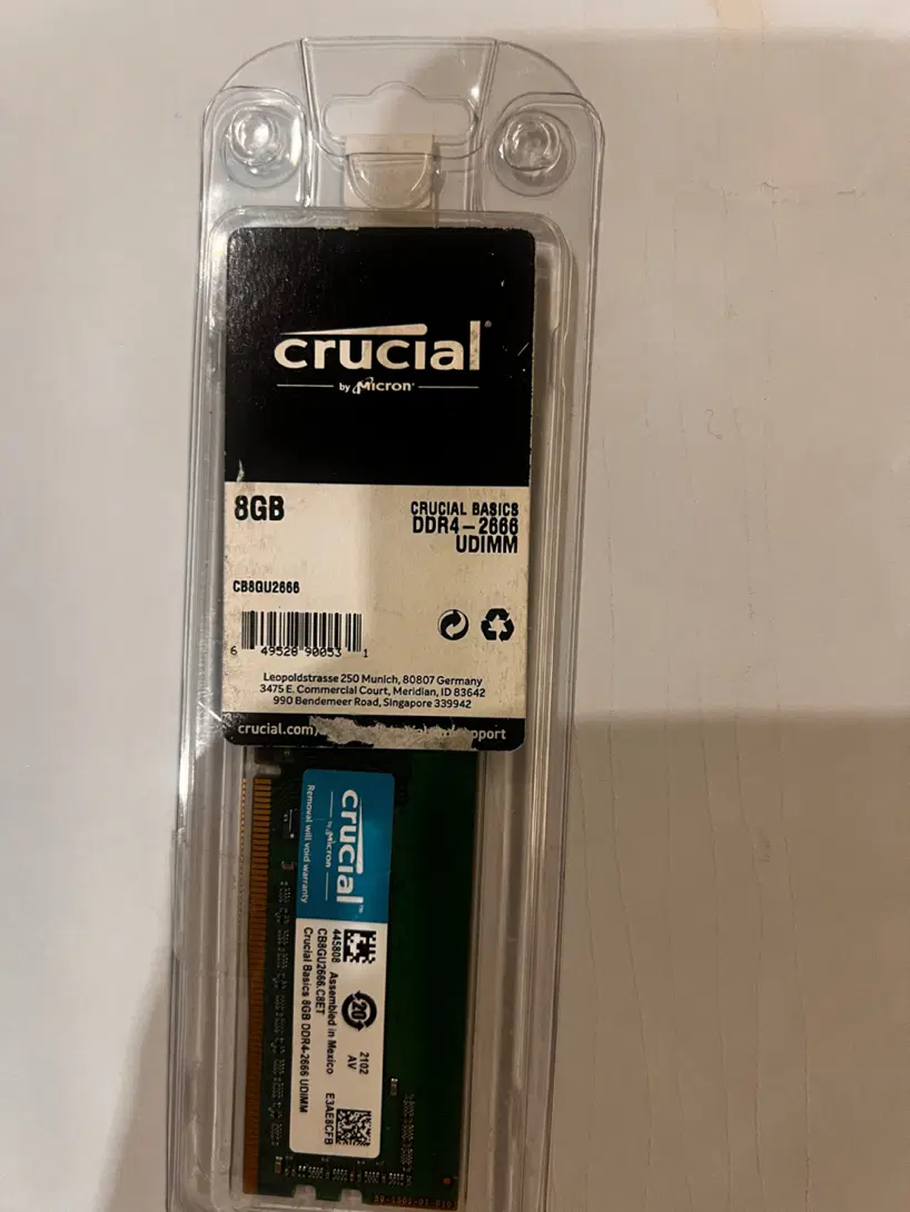 رم ۸ گیگ DDR4 و سی پی یو g6400 و رم ۸ گیگ DDR4|قطعات و لوازم جانبی رایانه|تبریز, |دیوار