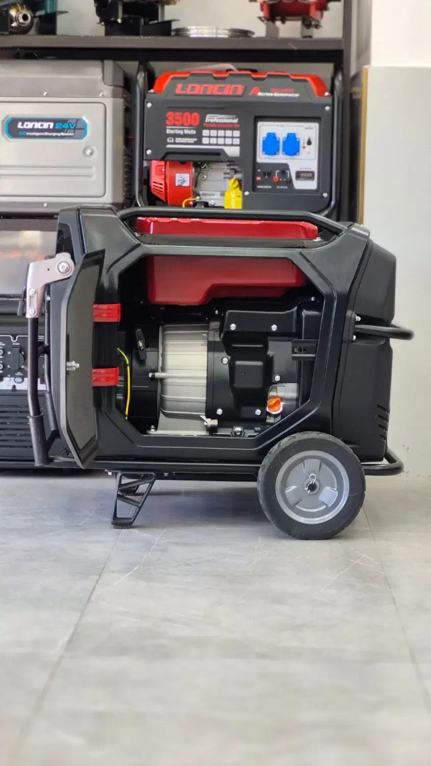 موتور برق سوپر سایلنت 7 کیلوات بنزینی لانسین|ماشین‌آلات صنعتی|تهران, لاله زار|دیوار