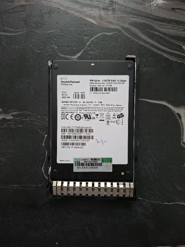 SAS SSD 1.92T|قطعات و لوازم جانبی رایانه|تهران, ستارخان|دیوار