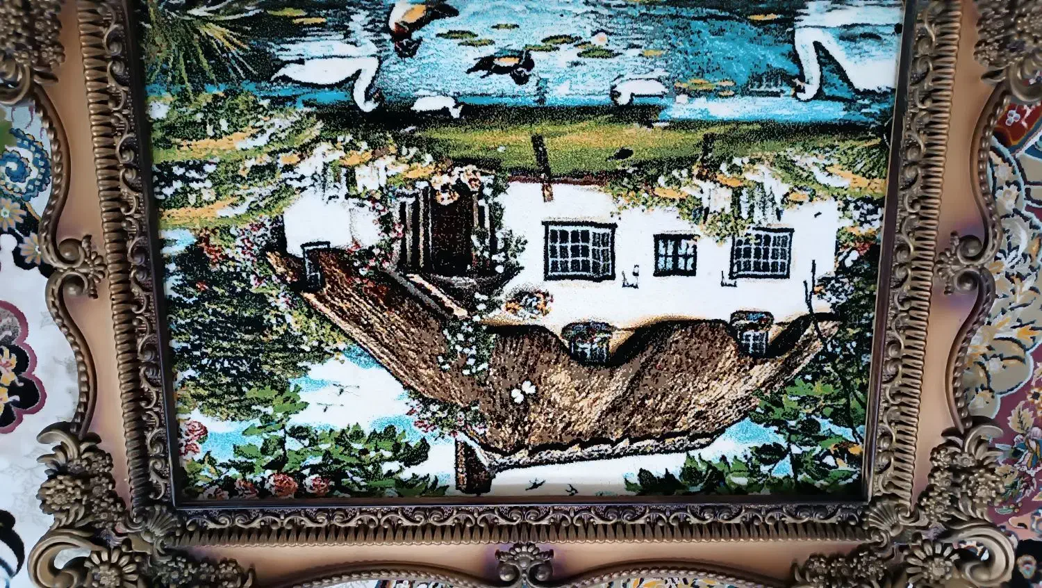 تابلو|تابلو فرش|رباط‌کریم, رباط‌کریم|دیوار