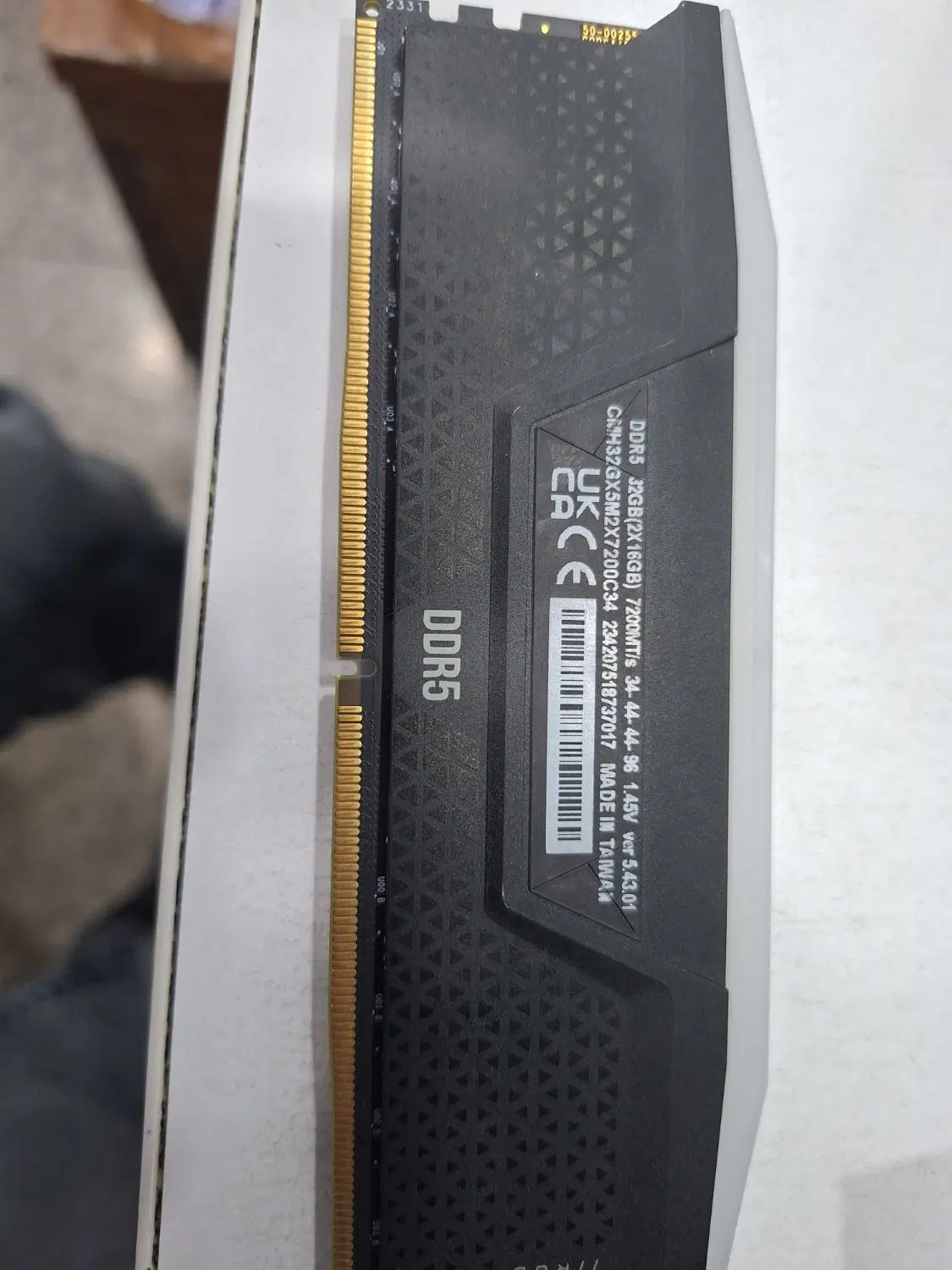ram corsair vengeance 16g 7200 ddr5|قطعات و لوازم جانبی رایانه|تهران, میدان ولیعصر|دیوار