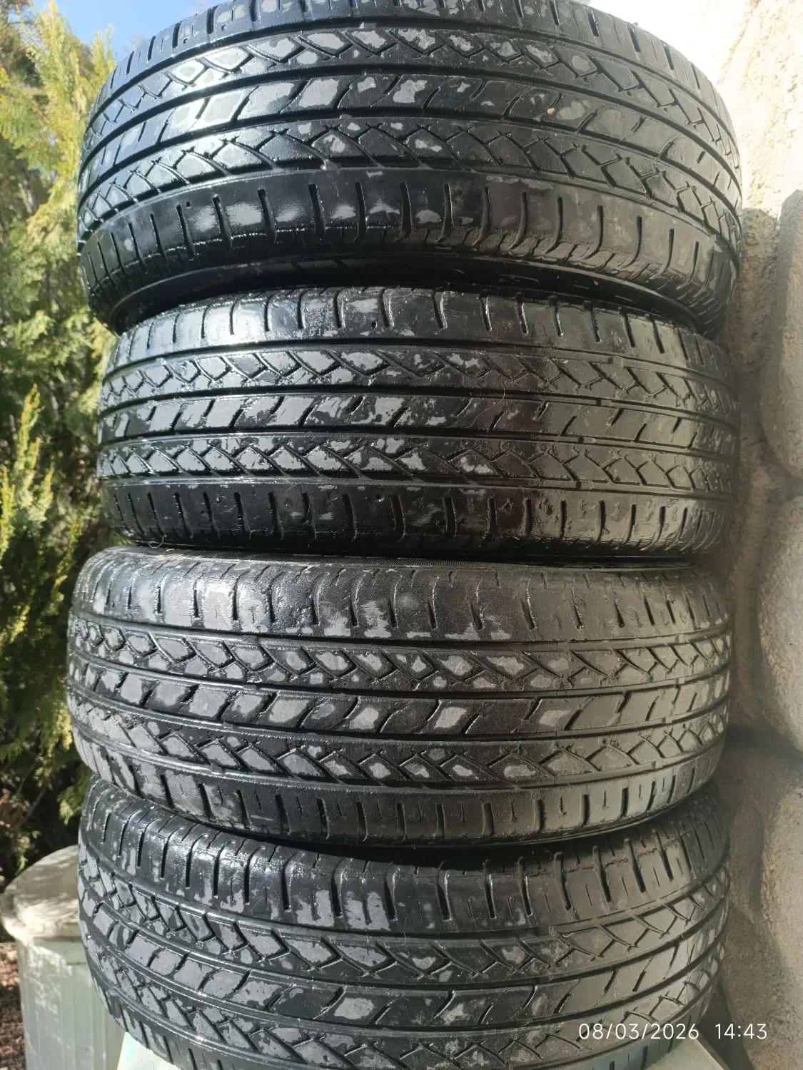 لاستیک بارز 185.65.14|قطعات یدکی و لوازم جانبی|شاندیز, |دیوار