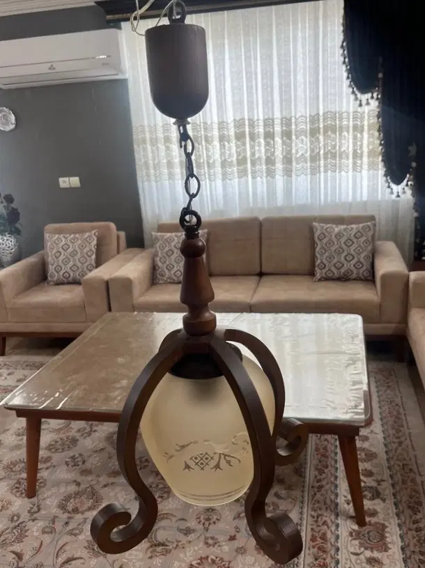 لوستر|لوستر و چراغ آویز|گنبد کاووس, |دیوار
