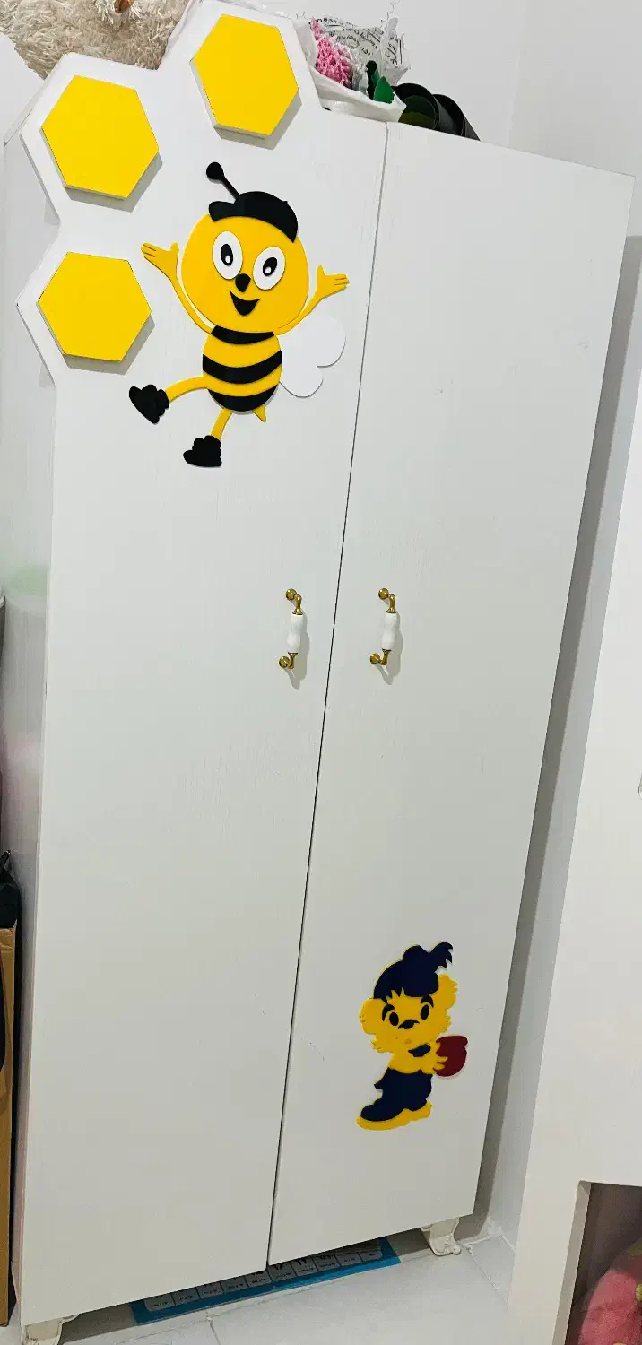 سرویس خواب کودک و نوجوان جنس های گلس|تخت و سرویس خواب|مشهد, ابوذر|دیوار