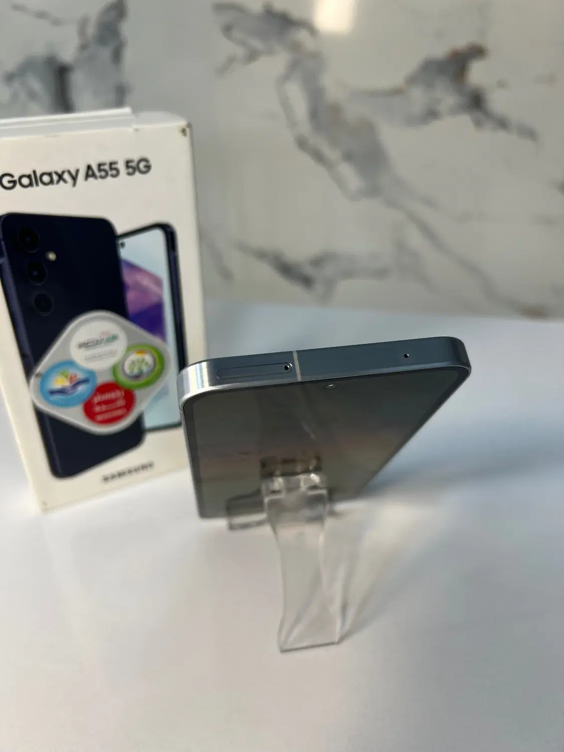 Samsung A55 Ice blue|موبایل|کرج, گوهردشت|دیوار