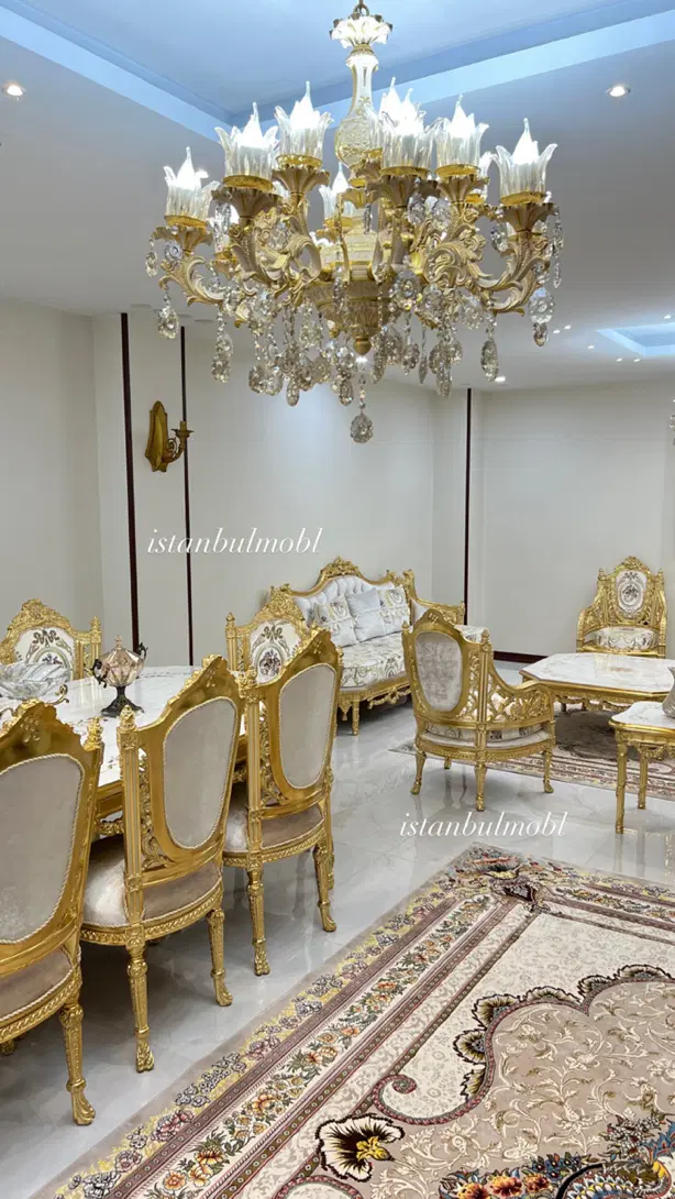 جدیدترین شاهکار مجموعه(مدل فلور ورق طلا شمش)|مبلمان خانگی و میز عسلی|تهران, یافتآباد|دیوار