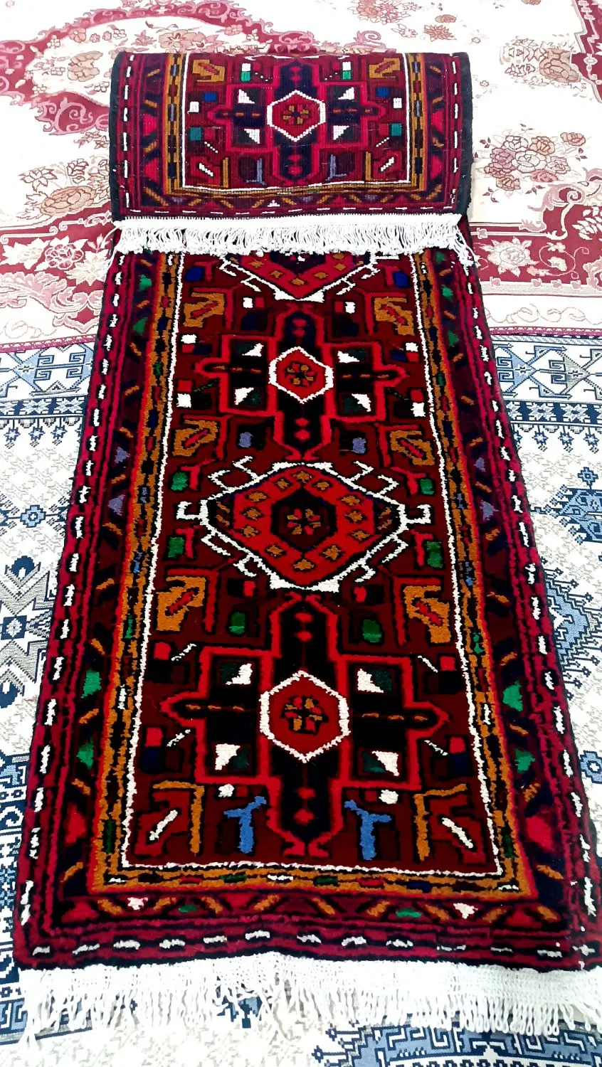 فرش دستبافت کناره بارماخ توخوش۷۱در ۲۲۵|فرش|تبریز, |دیوار
