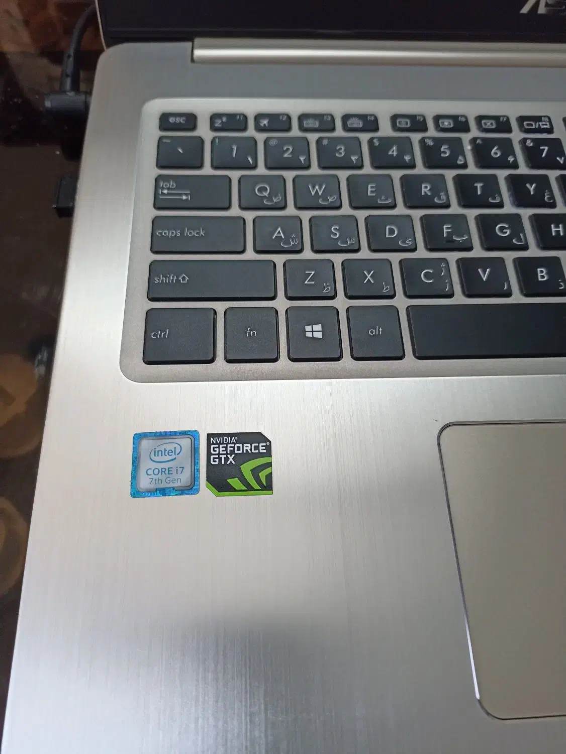 Asus gaming n580 V     4k  GTX 1050|رایانه همراه|اصفهان, آهنگران|دیوار