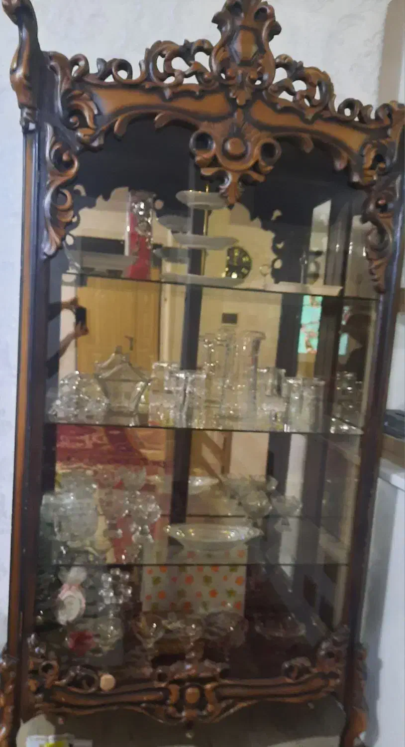 بوفه چوبی|بوفه، ویترین، کنسول|تبریز, |دیوار