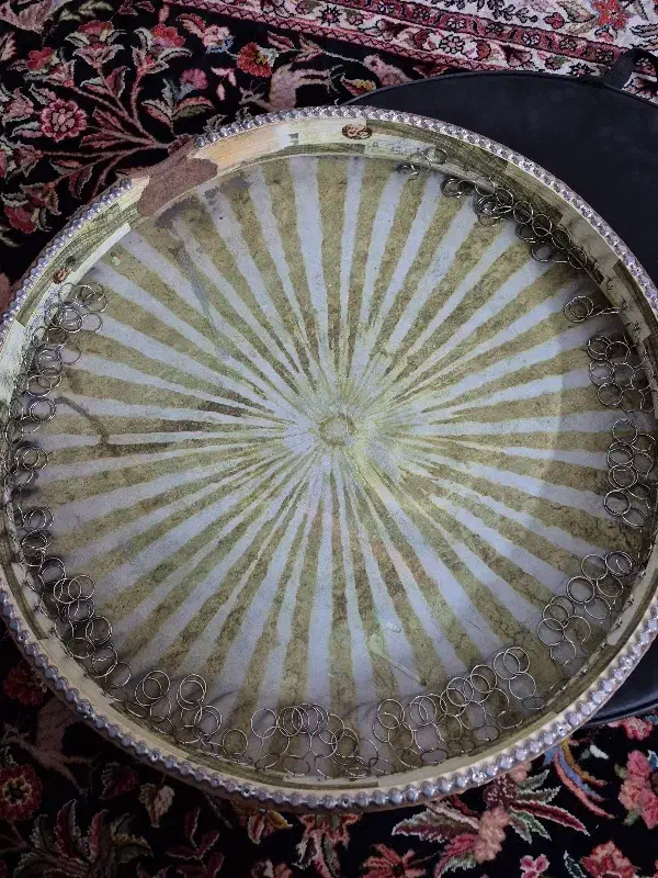 دف و کاور|سازهای سنتی|همدان, |دیوار