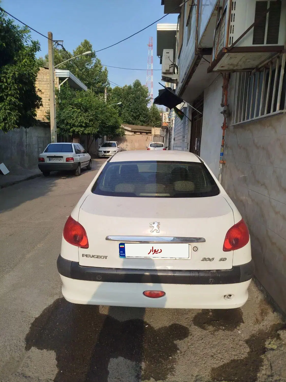 206 sd مدل 96|خودرو سواری و وانت|گرگان, |دیوار
