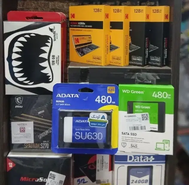 هارد SSD|قطعات و لوازم جانبی رایانه|شیراز, پودنک|دیوار