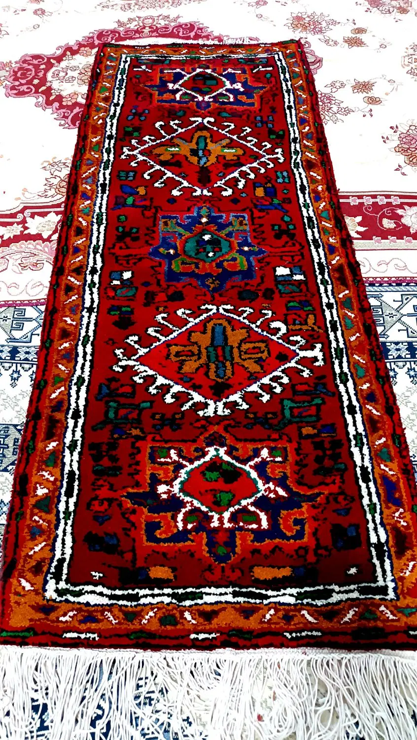 فرش دستبافت کناره بارماخ توخوش ۷۱در ۱۸۰|فرش|تبریز, |دیوار
