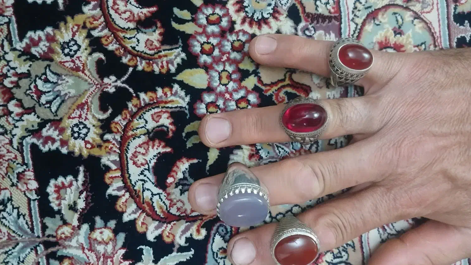 انگشتر نقره|جواهرات|تهران, شوش (باغ آذری)|دیوار