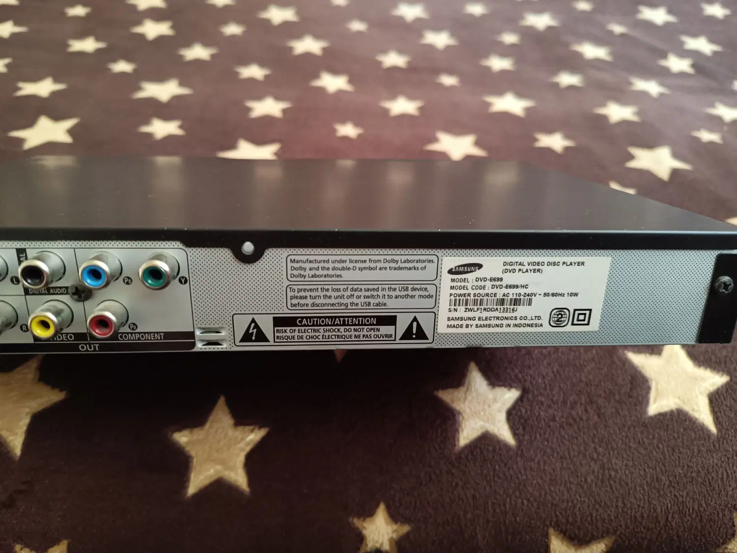 DVD-E699 SAMSUNG|پخش‌کننده DVD و ویدیو|قم, باغ پنبه|دیوار