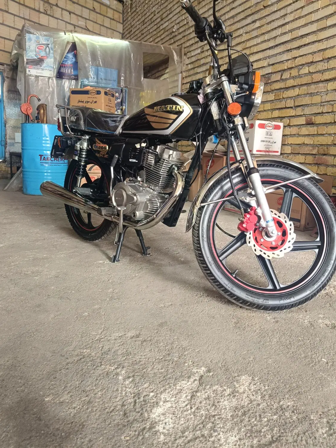 متین 200cc|موتورسیکلت|بیجار, |دیوار