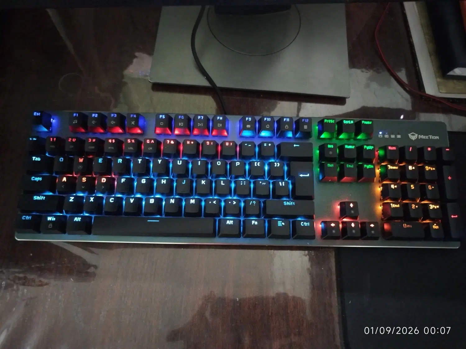 keyboard gaming mk007 pro|قطعات و لوازم جانبی رایانه|شیراز, ملاصدرا|دیوار